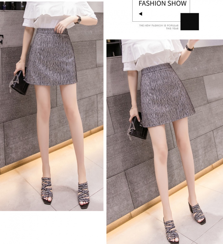Slim high waist short skirt Korean style all-match skirt