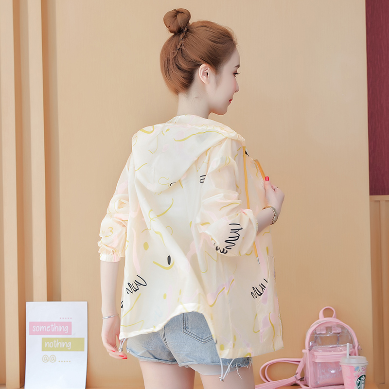 Summer short thin coat Korean style sun shirt