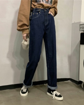 Straight pants loose long pants Korean style jeans