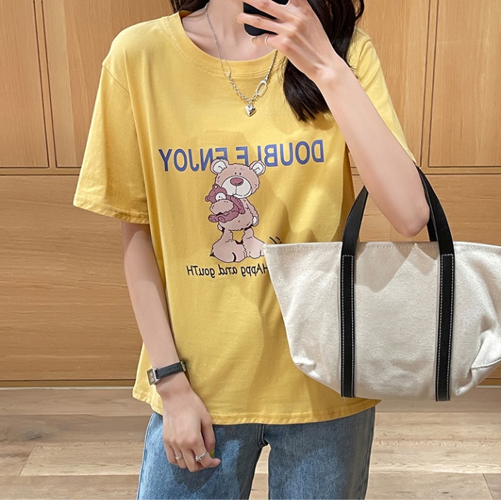 All-match tops short sleeve T-shirt for women