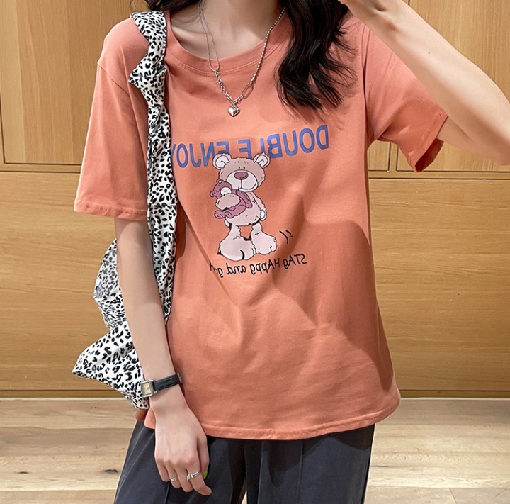 All-match tops short sleeve T-shirt for women