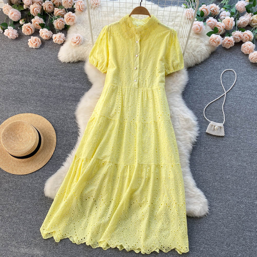 Summer fashion temperament big skirt loose dress for women