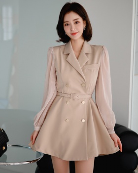 Fashion profession Korean style dress spring slim business suit