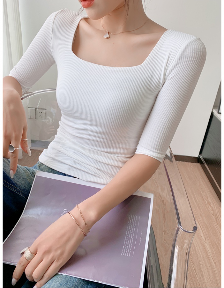Short sleeve bottoming shirt T-shirt for women