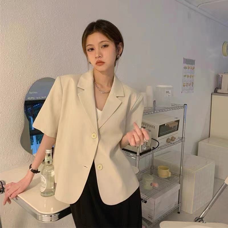 Summer large yard coat short business suit for women