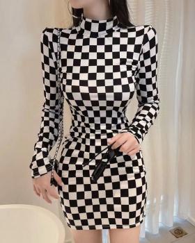 Fashion package hip sexy slim bottoming dress