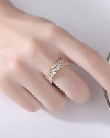 Temperament opening simple European style ring for women