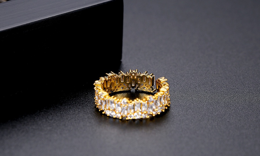 Temperament opening simple European style ring for women