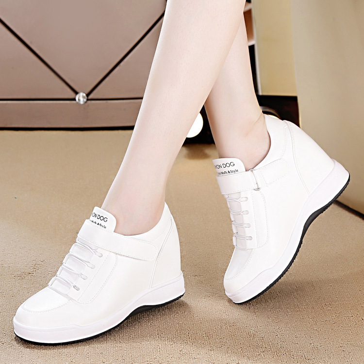Casual spring heighten student shoes for women