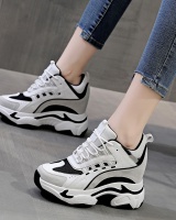 Sports student heighten shoes Casual flat spring tet shoes