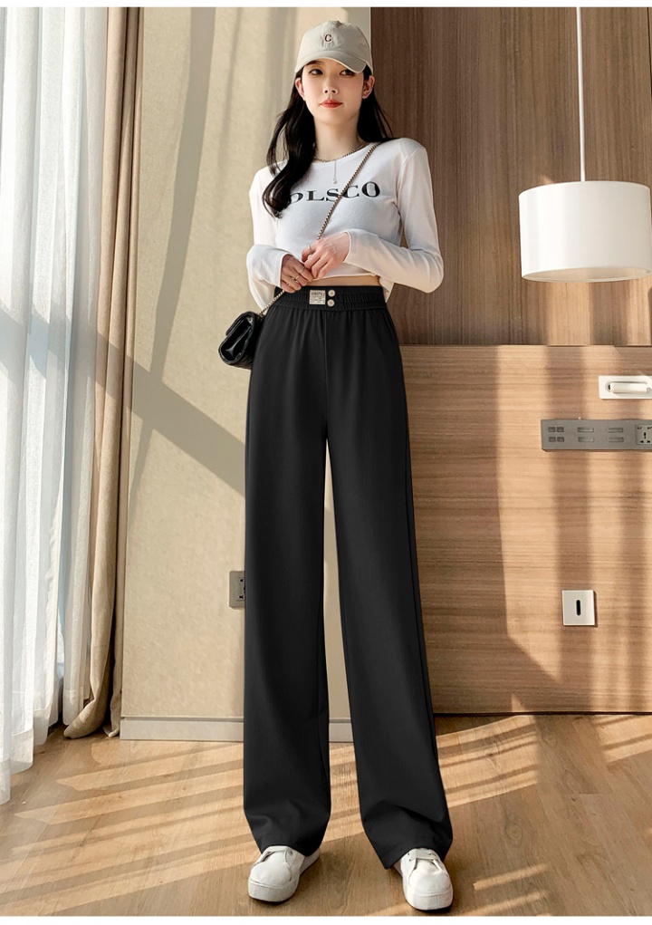 High waist casual pants wide leg pants for women