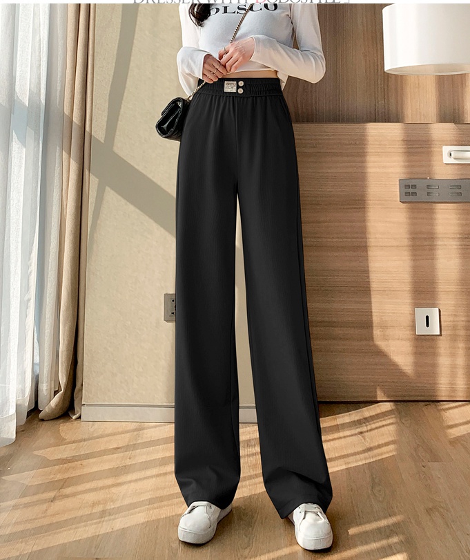 High waist casual pants wide leg pants for women