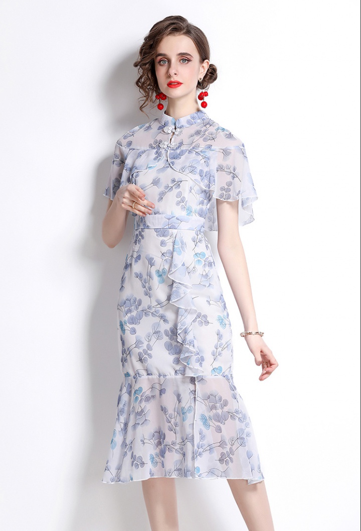 National style cheongsam Chinese style long dress for women