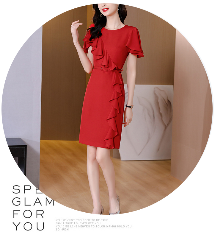 Temperament banquet dress slim France style formal dress