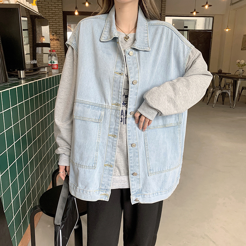 Sleeveless waistcoat Korean style coat for women