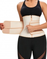 Matte fitness belt reinforced sports abdomen belt