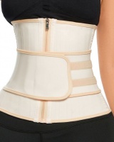 Matte zip belt body sculpting girdle abdomen belt