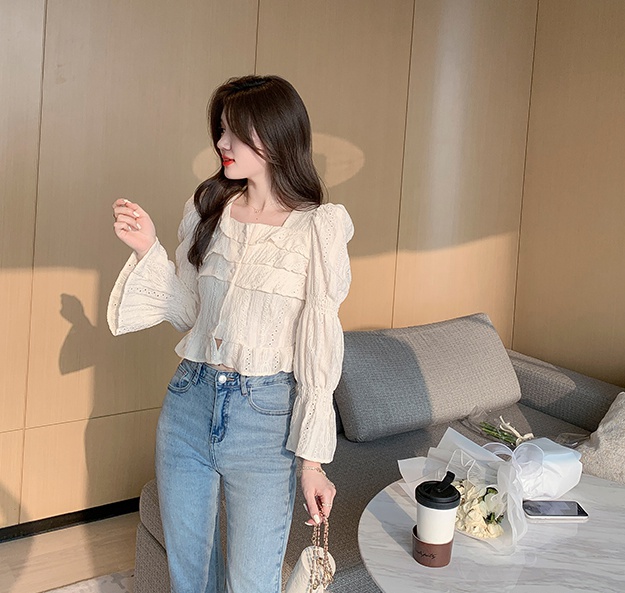 Western style tops tender shirt for women