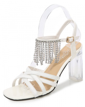 Hasp high-heeled summer sandals