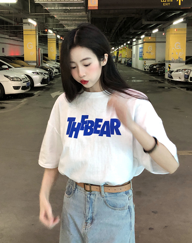 Cartoon unique tops short sleeve T-shirt