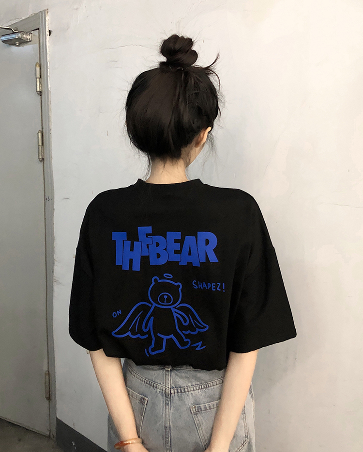 Cartoon unique tops short sleeve T-shirt