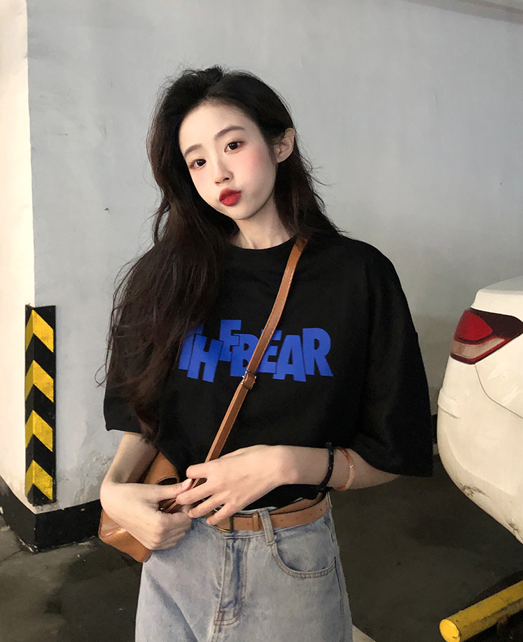 Cartoon unique tops short sleeve T-shirt