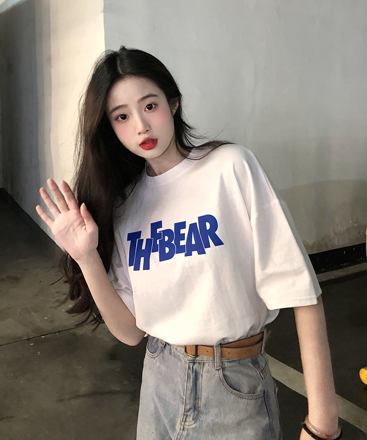 Cartoon unique tops short sleeve T-shirt