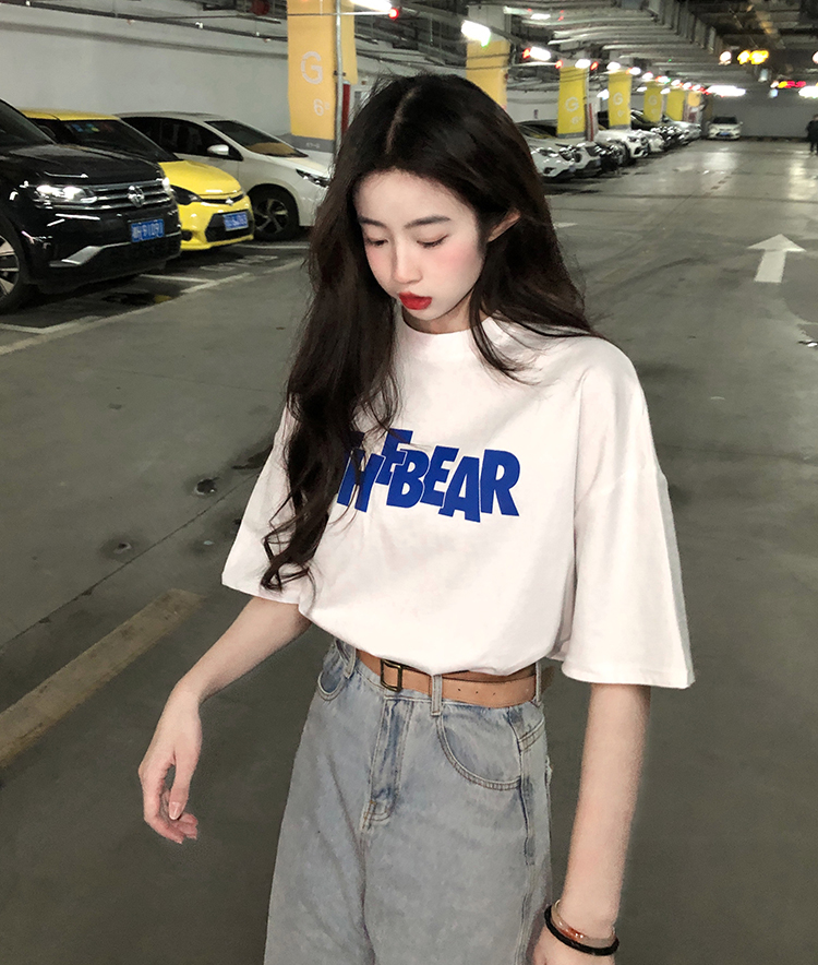 Cartoon unique tops short sleeve T-shirt