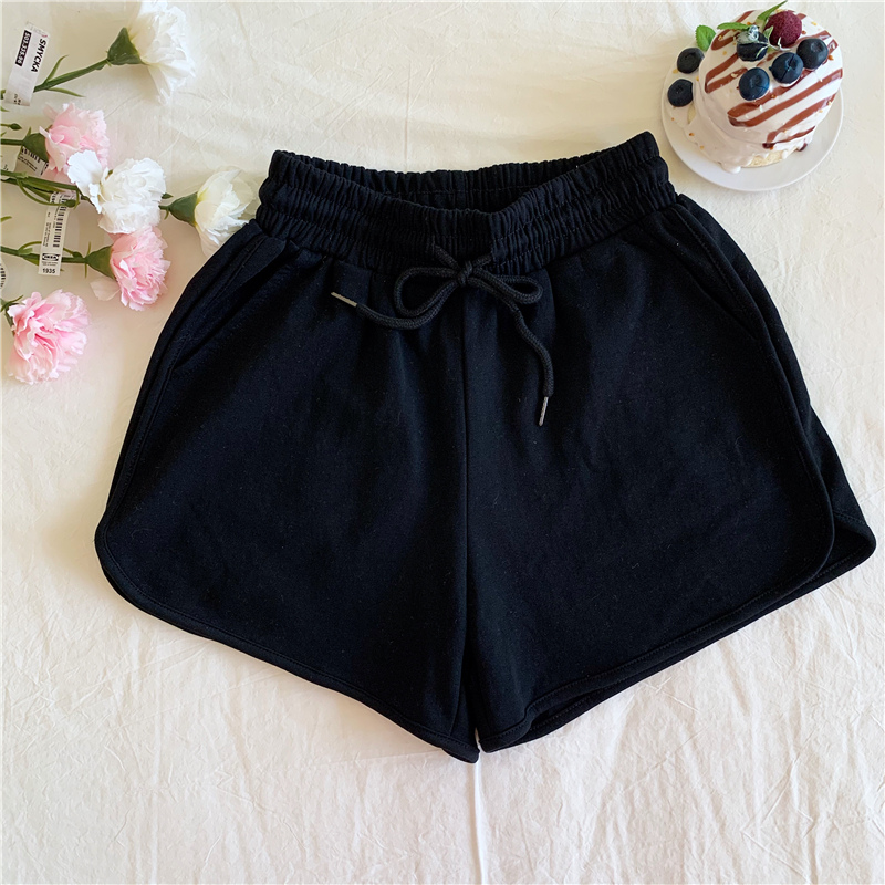 Japanese style Casual wide leg pants sports shorts
