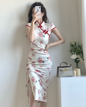 Summer annual meeting cheongsam elegant dress