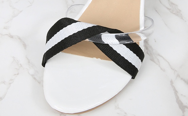 Slipsole summer crystal sandals Korean style sexy slippers