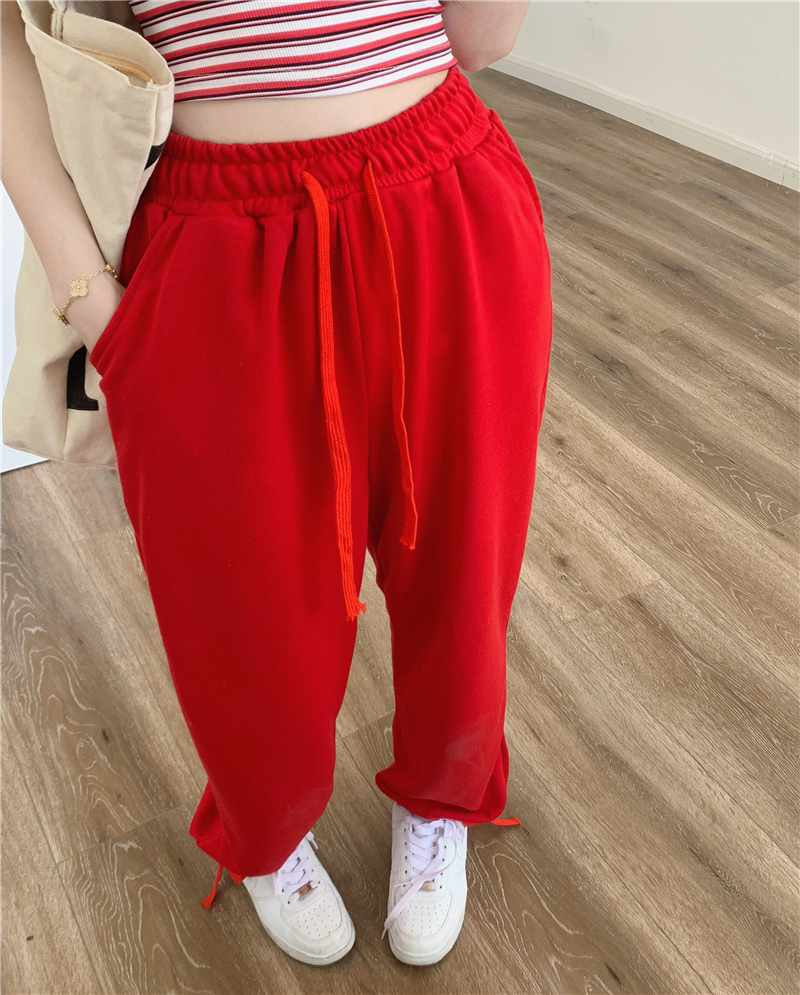 Spicegirl retro pants red Casual sweatpants