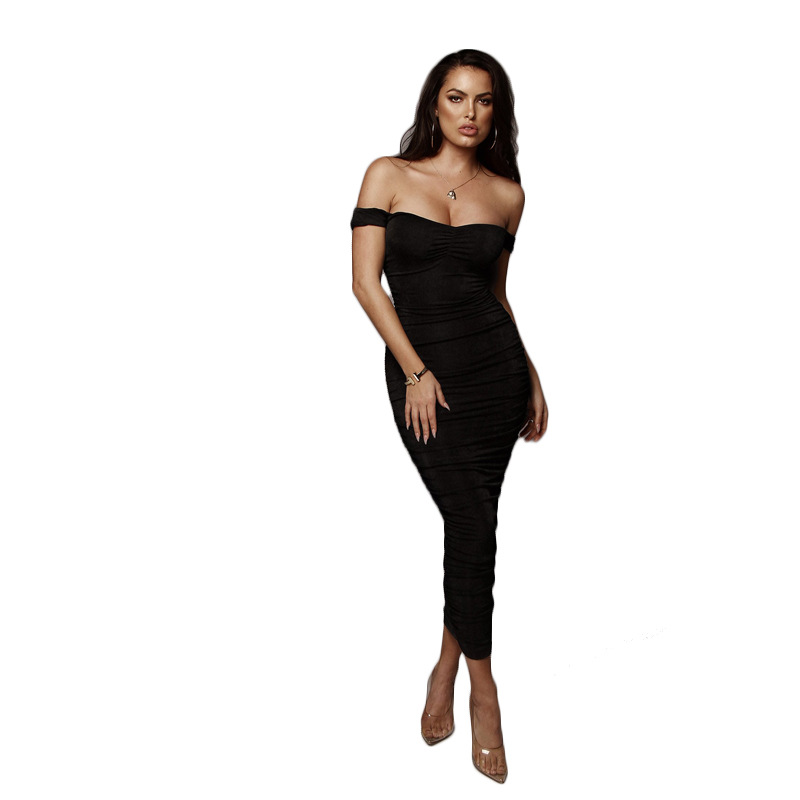 Summer sexy dress strapless formal dress for women