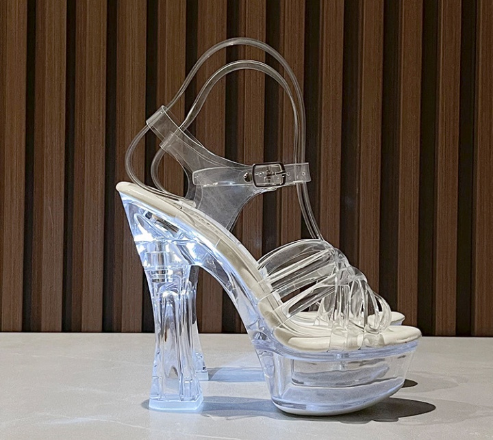 Thick high-heeled platform very high high-heeled shoes