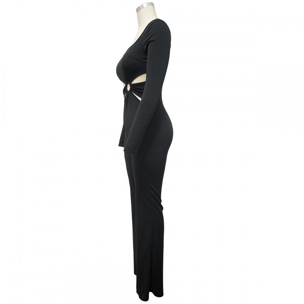 Autumn and winter pure European style jumpsuit for women