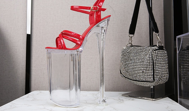 Pole dancing sandals very high shoes for women