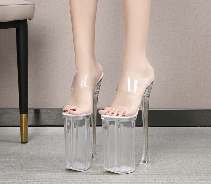 Nightclub shoes model slippers for women