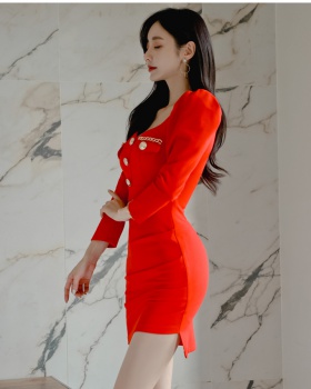Spring fashion package hip slim sexy Korean style dress