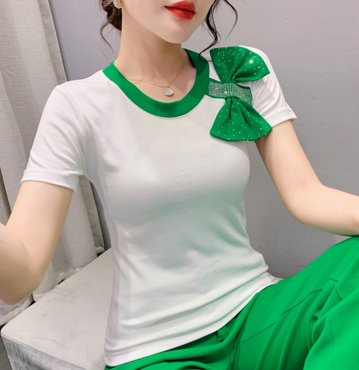 Conventional small shirt Korean style T-shirt for women