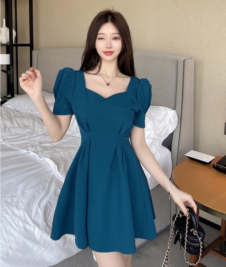 Summer France style dress slim formal dress for women