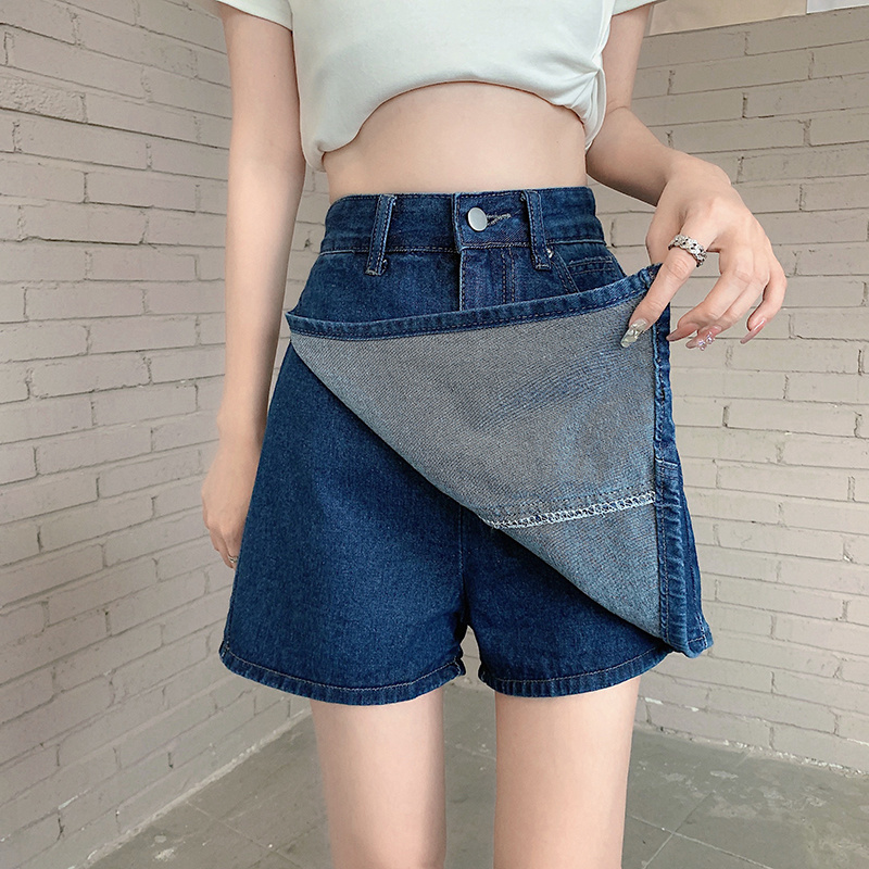 Large yard anti emptied pants fat slim skirt for women