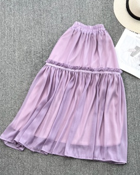 Long Korean style big skirt fashion skirt