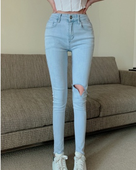 Korean style nine pants jeans for women