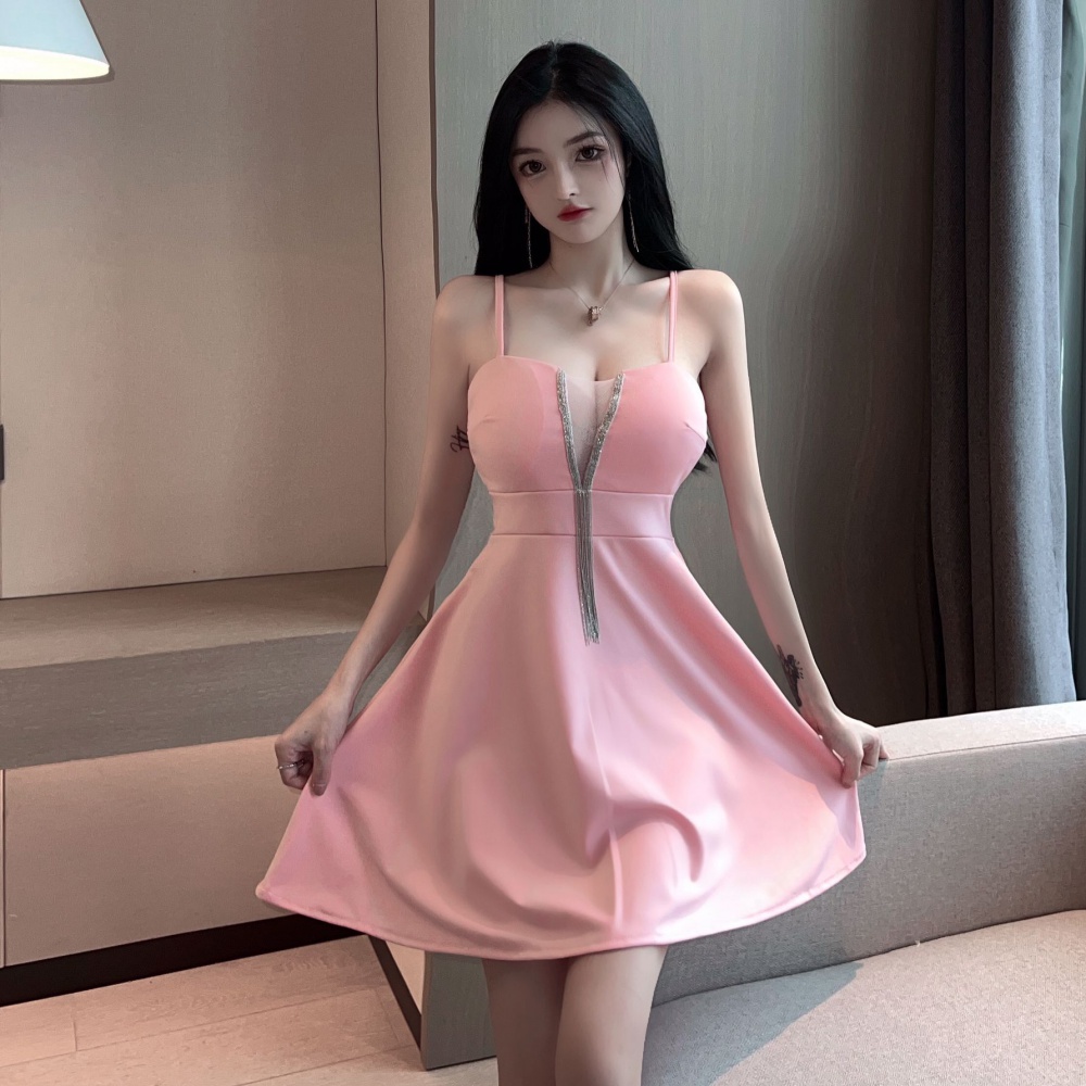 Nightclub slim dress sexy evening dress