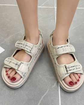 Thick crust sandals sandy beach shoes for women