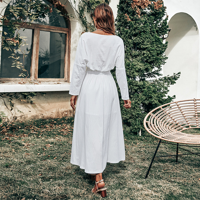 Long sleeve skirt European style tops 2pcs set for women