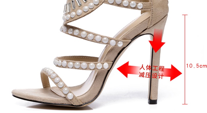 Summer high-heeled shoes European style stilettos for women