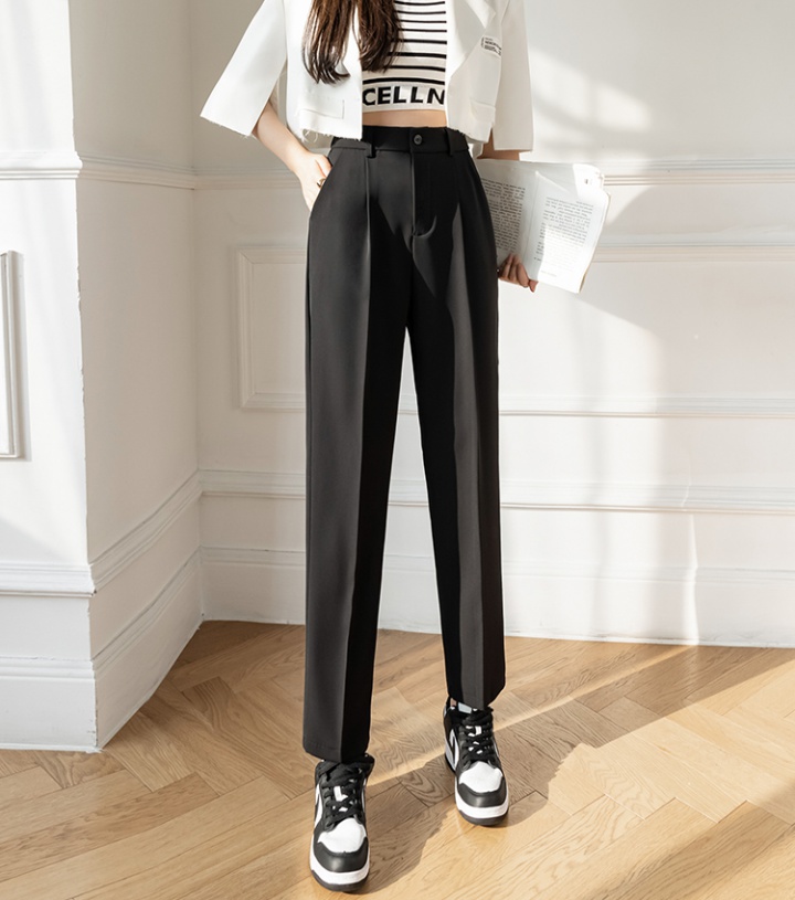Casual business suit high waist pants for women