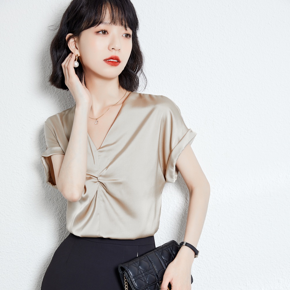 Summer fashion shirt all-match chiffon shirt for women