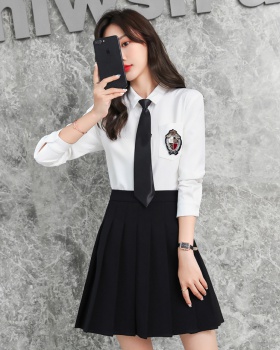 College style long sleeve cosplay baby uniform 2pcs set